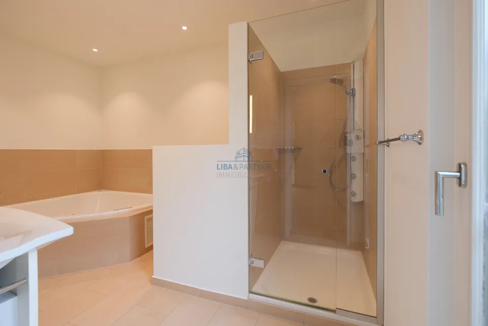Attika-Maisonette mit unverbaubarem Weitblick über Binningen & Basel