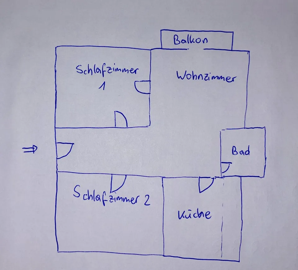 Geräumiges WG-Zimmer mit Wohnzimmer im Kreis 3