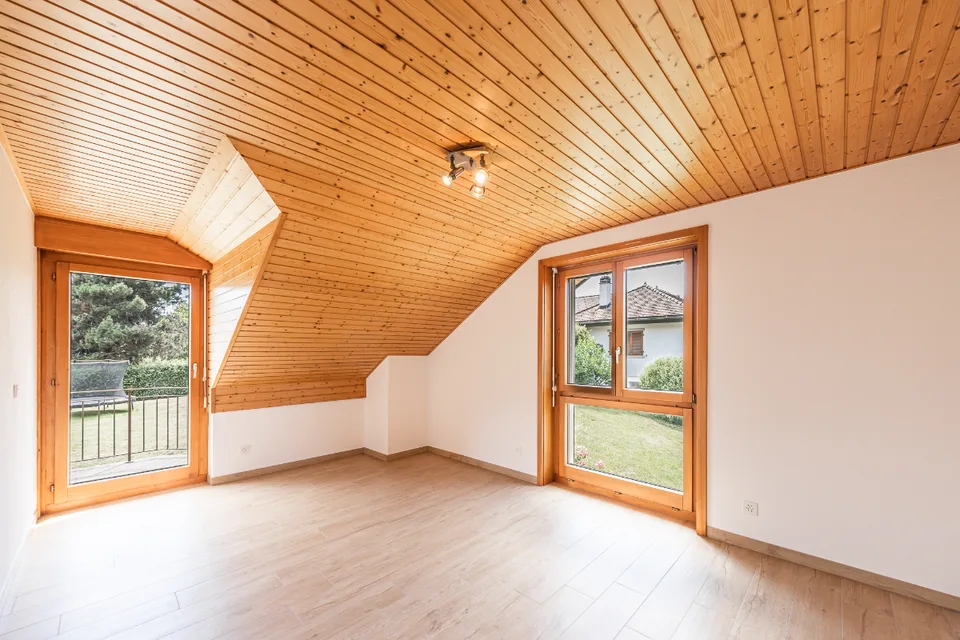Rare object in Bulle: semi-detached house with 4½ rooms and garage