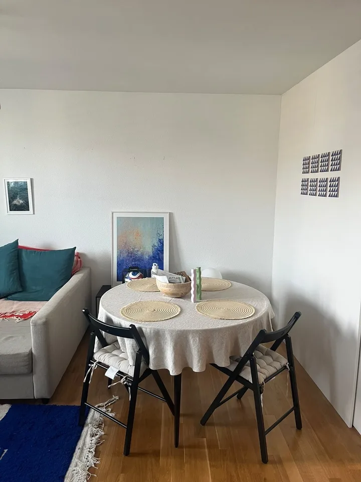 Furnished 2.5-Room Apartment with Balcony Kreis 4