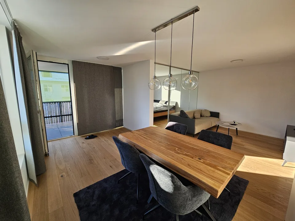 Helle NeubauwohnungHelle Neubauwohnung im 1. Stock zu vermieten: