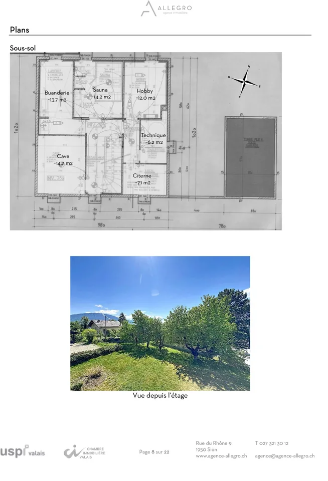 Grimisuat – Villa di 5,5 locali di 255 m² su un terreno di 830 m² con garage e posti auto