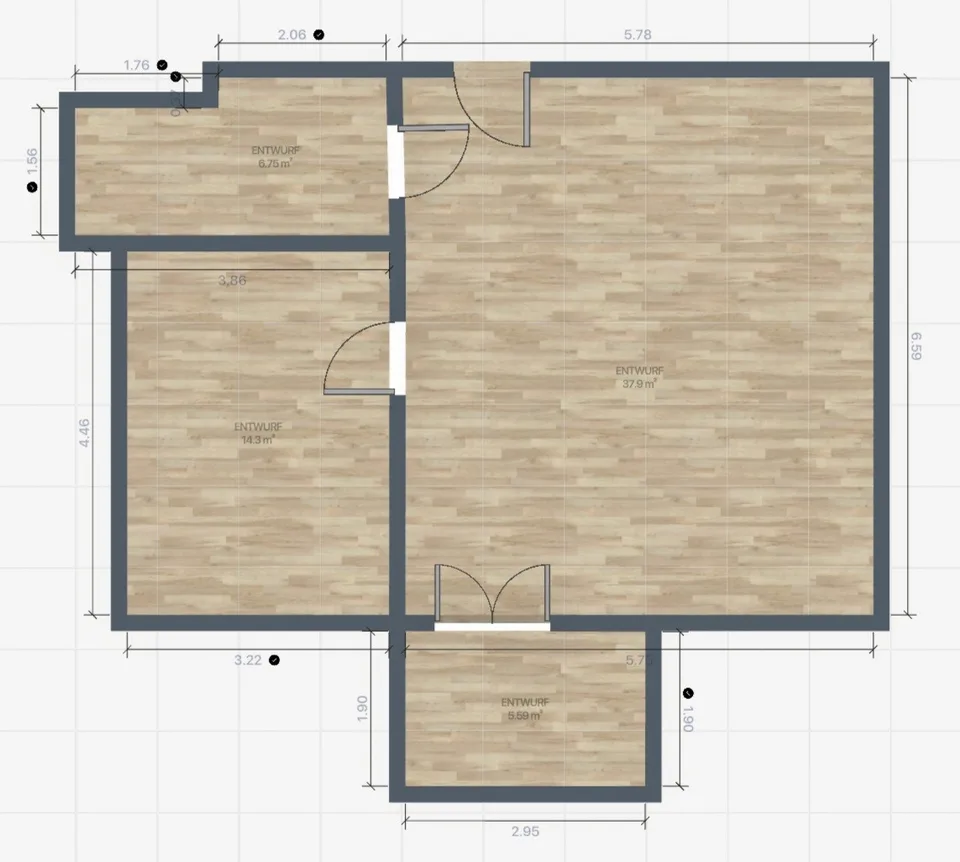 2 ½ room apartment, 8404 Winterthur