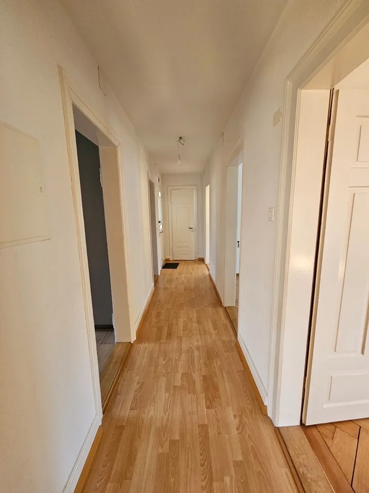 Two shared flat rooms in a beautiful old building