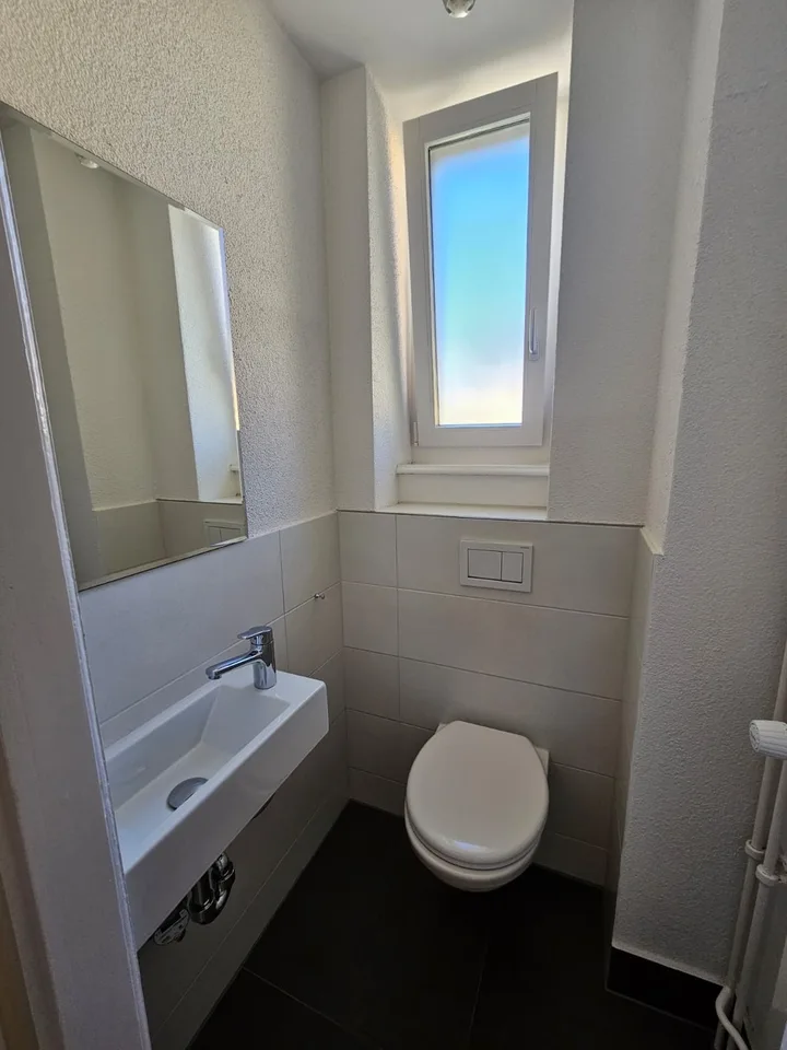 Two shared flat rooms in a beautiful old building