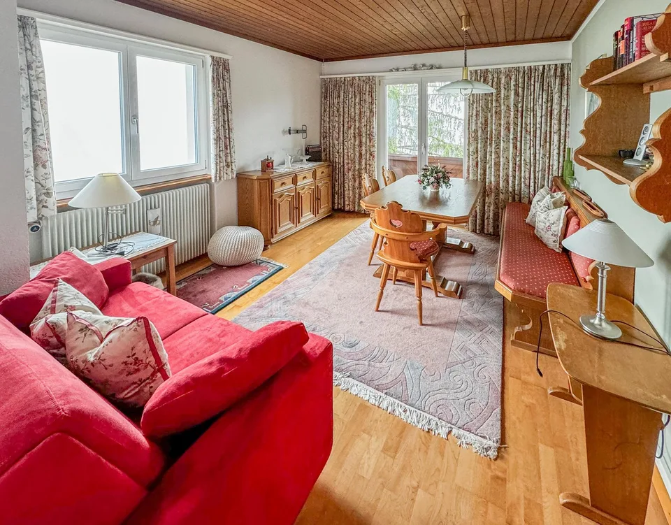Charming 3-room holiday apartment in Flumserberg Tannenbodenalp with a wonderful view