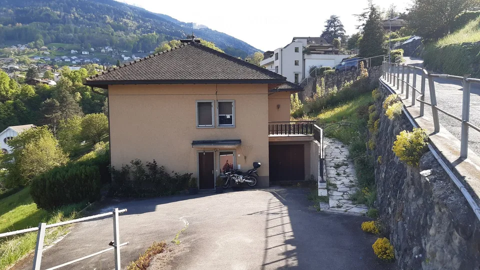 Villa 2 appartements proximité immédiate du centre de Monthey