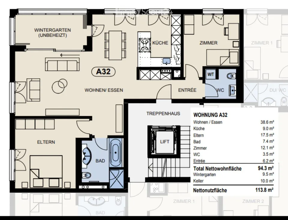 Wohnung in Pfäffikon SZ