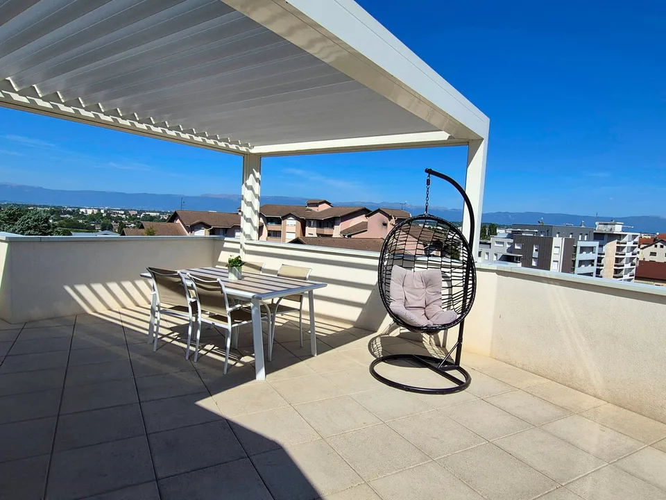 Attika-Wohnung T4 mit Ausnahme Panoramablick auf Berge 92 m² Terrasse von 80 m² – Foto 4 von 13