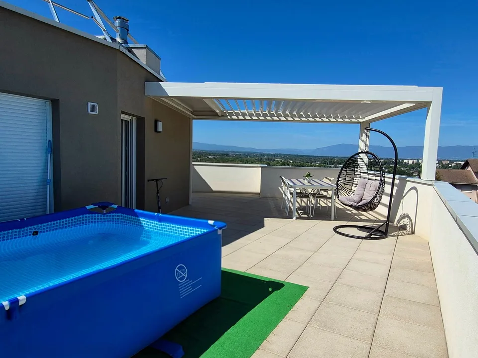 Attika-Wohnung T4 mit Ausnahme Panoramablick auf Berge 92 m² Terrasse von 80 m² – Foto 12 von 13