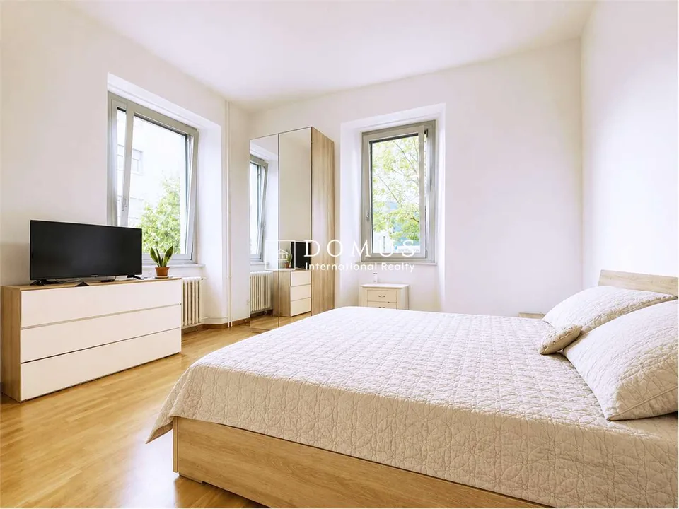 Apartment with private garden, also furnished