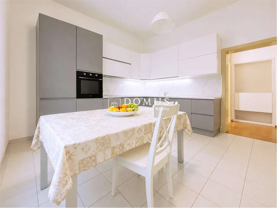 Apartment with private garden, also furnished