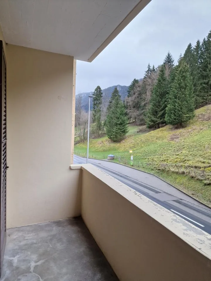 Appart lumineux avec grand balcon (Canton de Berne)