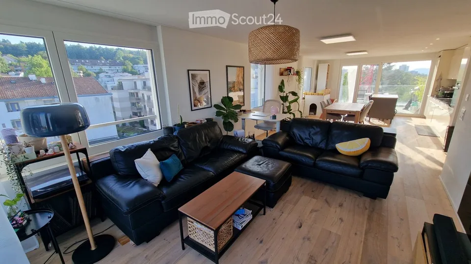 Bright 85 m² Attic Apartment in Zürich
