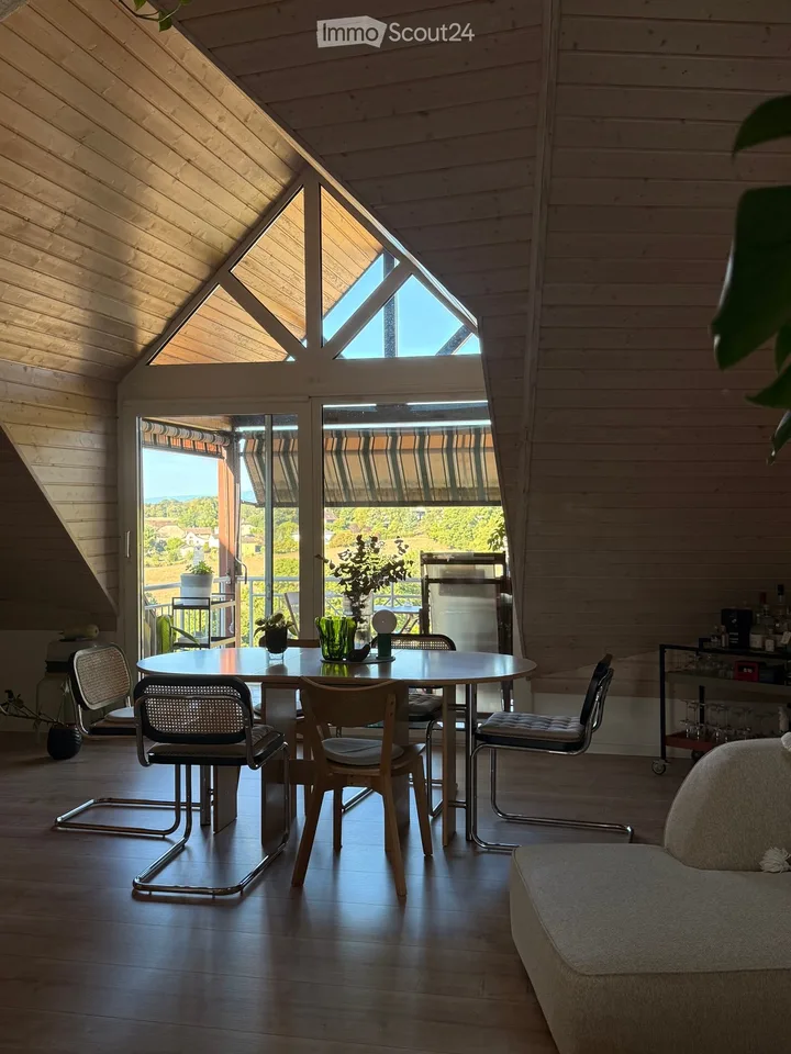Duplex-Wohnung 3.5 Zimmer / 120m2 - Blick auf Schloss & See