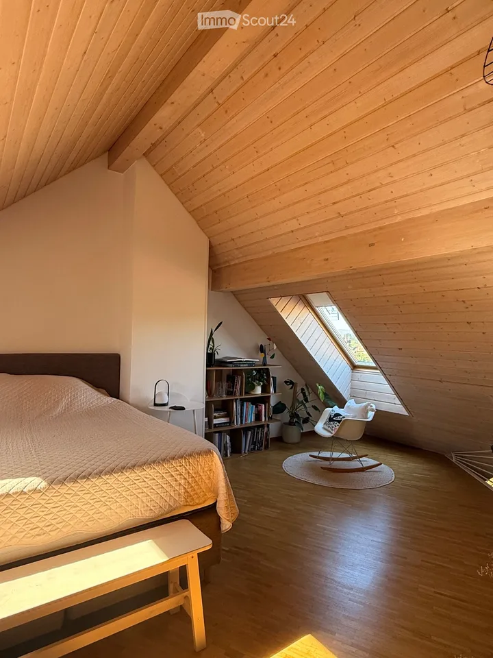 Duplex-Wohnung 3.5 Zimmer / 120m2 - Blick auf Schloss & See