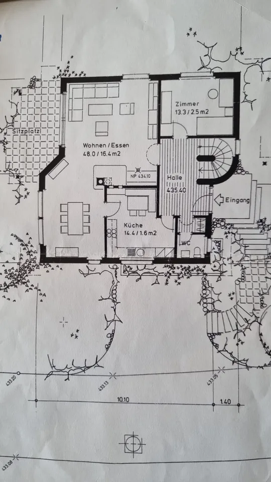 WG-Zimmer in NIEDERGLATT mit grossem Garten und eigener Werkstatt