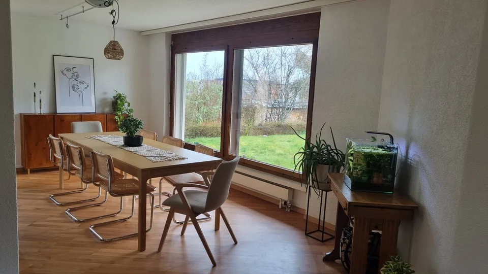 WG-Zimmer in NIEDERGLATT mit grossem Garten und eigener Werkstatt