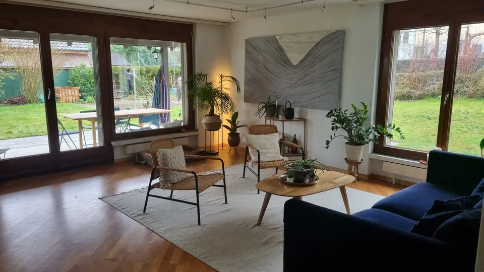 WG-Zimmer in NIEDERGLATT mit grossem Garten und eigener Werkstatt