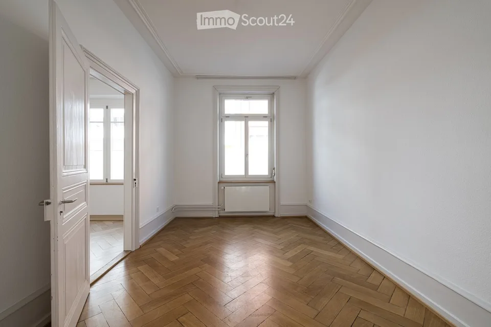Renovierte Altbau-Wohnung 5 Minuten vom Bahnhof Basel und Tellplatz