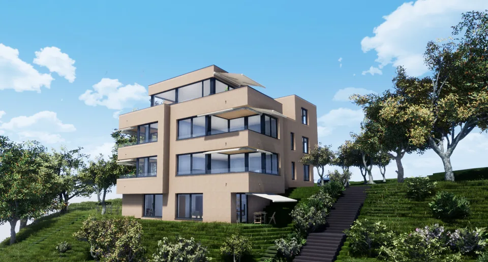 Exclusive 3.5-room rental apartment in Zürich-Höngg with panoramic view