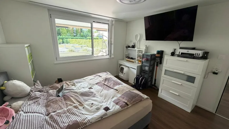 Modern 2.5-room garden apartment on the ground floor for rent