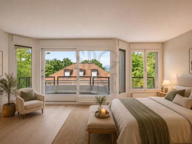 Casa a schiera nel cuore di Champel con giardino e terrazze – foto 3 di 5