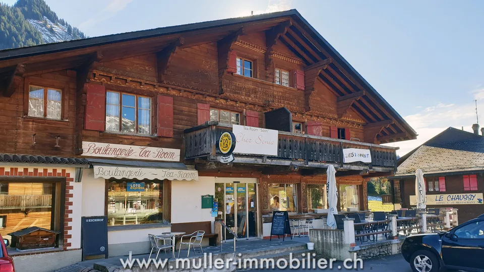 Grande chalet a Les Mosses con appartamenti e tea-room – foto 10 di 13