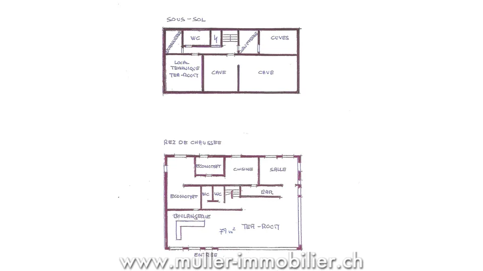 Grande chalet a Les Mosses con appartamenti e tea-room – foto 11 di 13