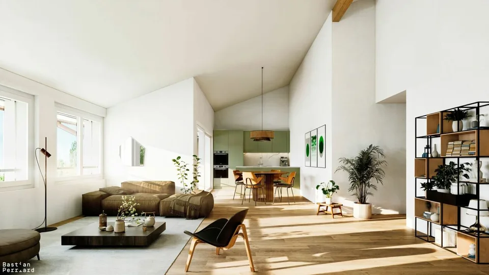 Zweieinhalb-Zimmer-Wohnung mit eigenem Garten – Foto 6 von 7
