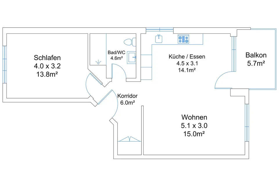 Vivere con stile e comfort – Appartamento 2.5 locali appena ristrutturato in affitto