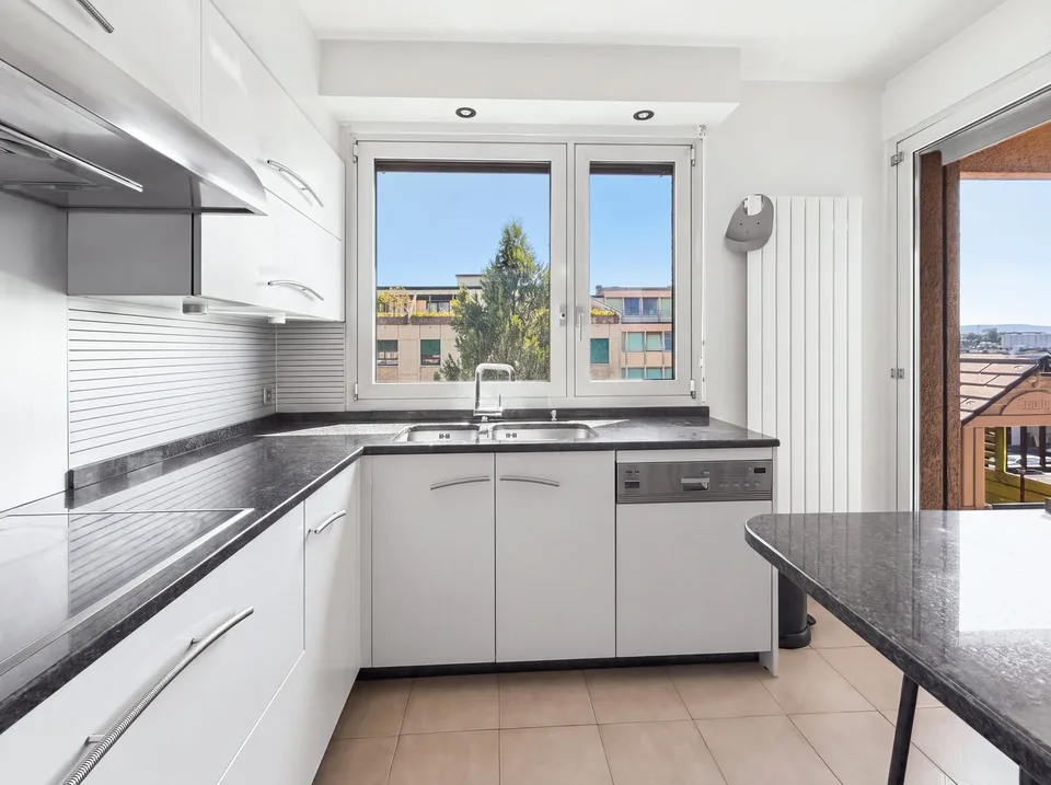 Geräumige 5.5-Zimmer-Familienwohnung mit Balkon und Parkplatz in Carouge