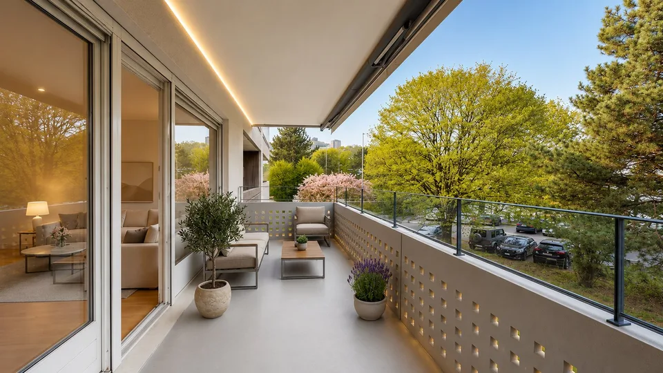 Luxuriöse 3.5-Zimmer-Wohnung für Familien in Toplage mit Ausblick, bis 2 Monate gratis