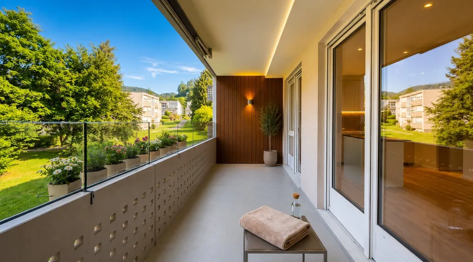 Luxuriöse 3.5-Zimmer-Wohnung für Familien in Toplage mit Ausblick, bis 2 Monate gratis