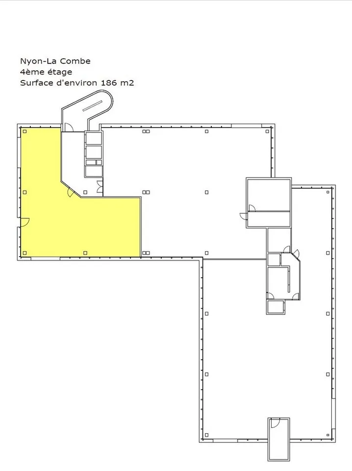 Bürofläche zur Miete in Nyon - Einkaufszentrum Nyon La Combe – Foto 5 von 5