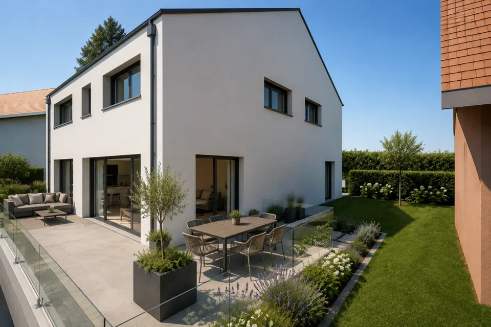 Exklusivität die Villa B in Treyvaux - 140 m² und große Terrasse von 50 m² – Foto 7 von 14