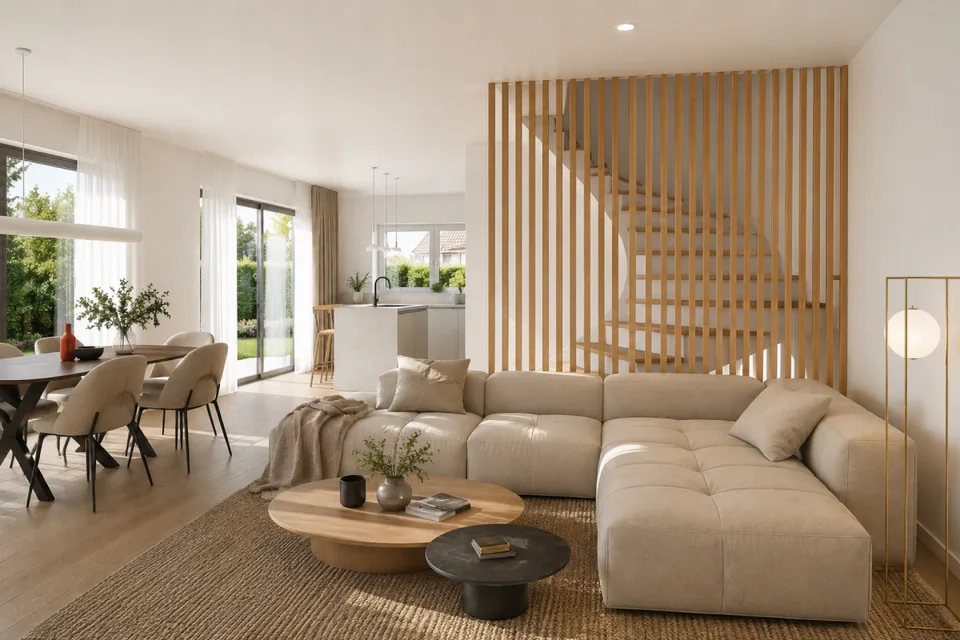 Exklusivität die Villa A in Treyvaux - 5.5 Zimmer mit Garten von 136 m² – Foto 12 von 14