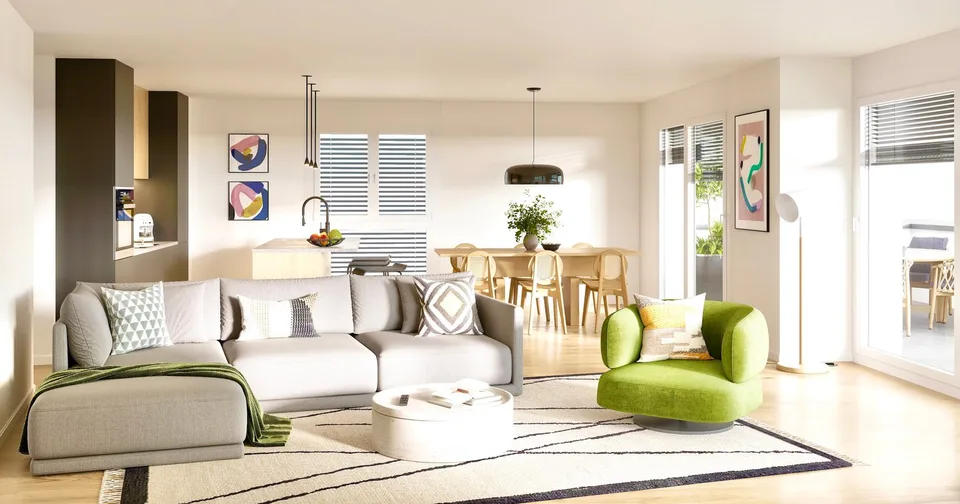 Magnifique Appartement de 4,5 pièces avec 1 place de parc à Attalens (A21) – photo 7 sur 12