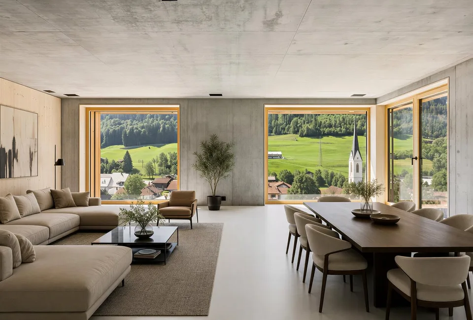 Rent-to-own: 2.5-room new apartment with a great view in Küblis
