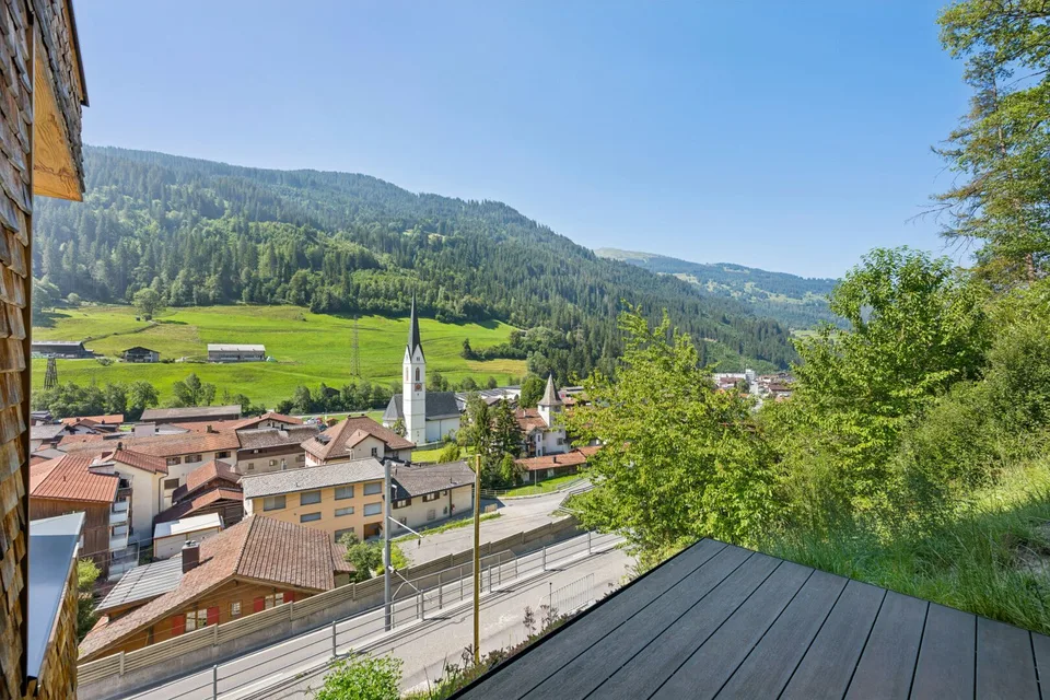 Rent-to-own: 2.5-room new apartment with a great view in Küblis