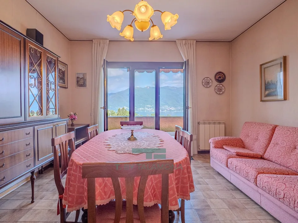 Panoramawohnung in einem Vierfamilienhaus ? Porto Valtravaglia, Ortsteil Musadino – Foto 5 von 13
