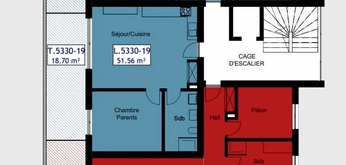 Neubau PPE - Superbe 2.5 Zimmer NEU von 61 m2 – Foto 5 von 5