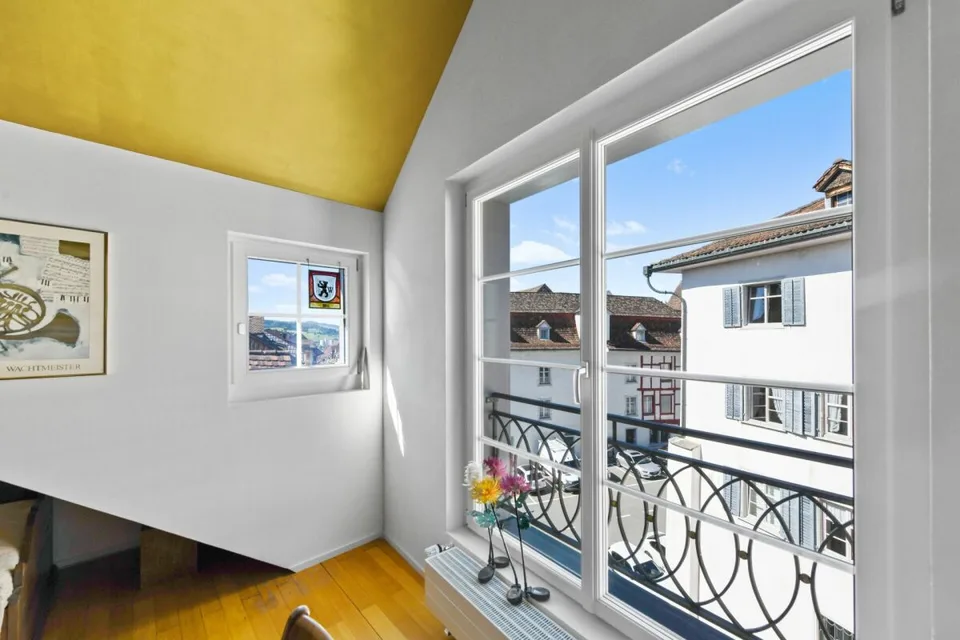 Mietkauf: Zeitlose Eleganz mit Weitblick - stilvolle Maisonette-Dachwohnung im Herzen von Wil SG – Foto 19 von 30