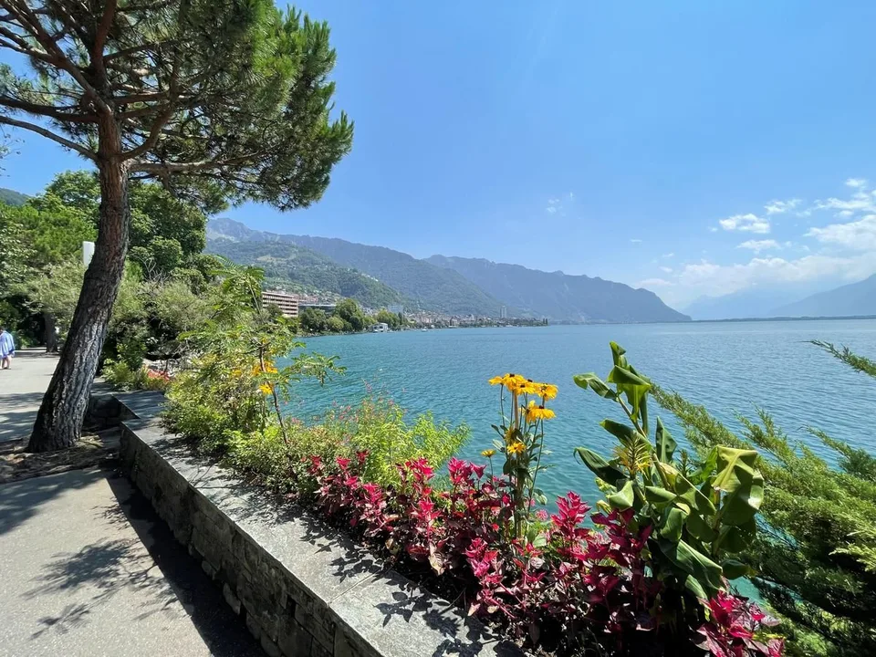 Appartement mit 1,5 Zimmern, ideal gelegen mit sehr schönem Blick auf den See und die Berge, 150 m von den Quais von Montreux – Foto 14 von 20