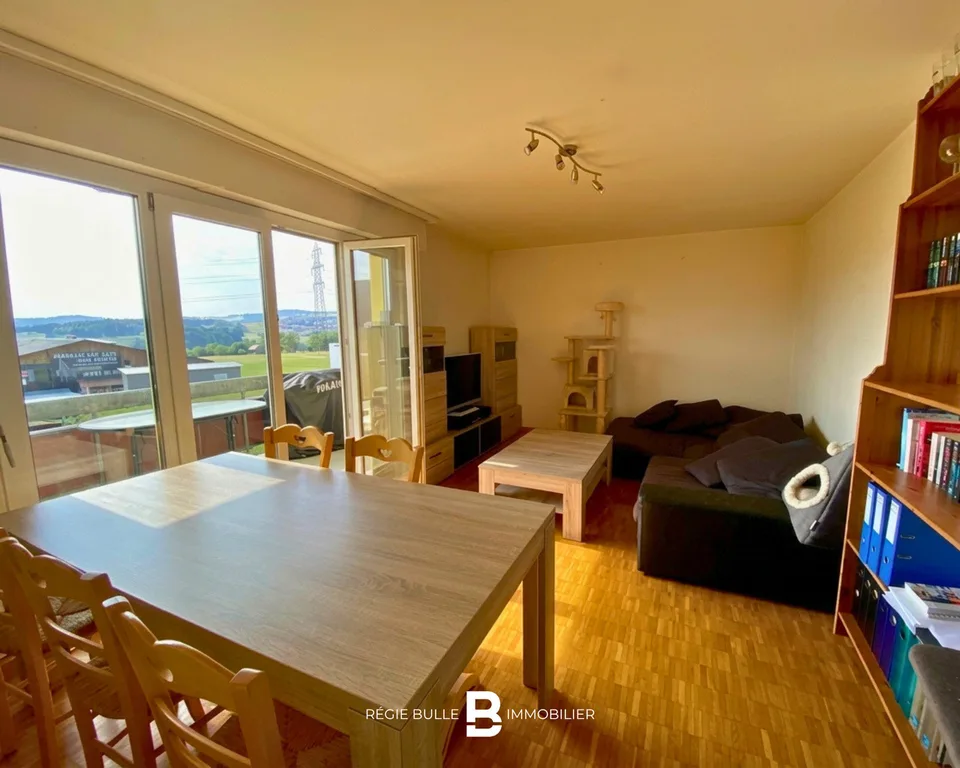 Botterens - Charmant appartement de 3.5 pièces à louer