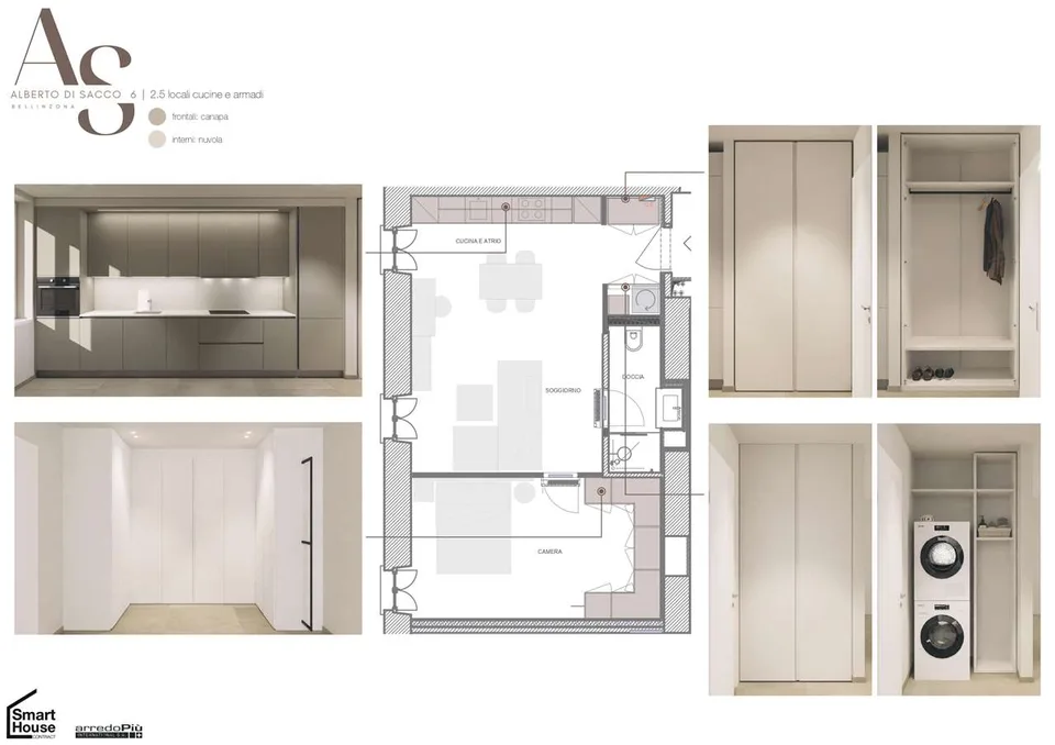 2.5 completely renovated in Bellinzona – photo 8 of 11