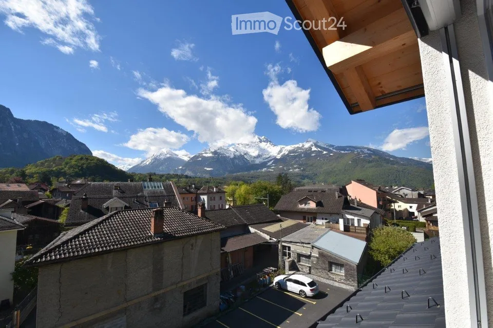 Magnifique appartement 2.5 pièces (55m2) vue sur les alpes
