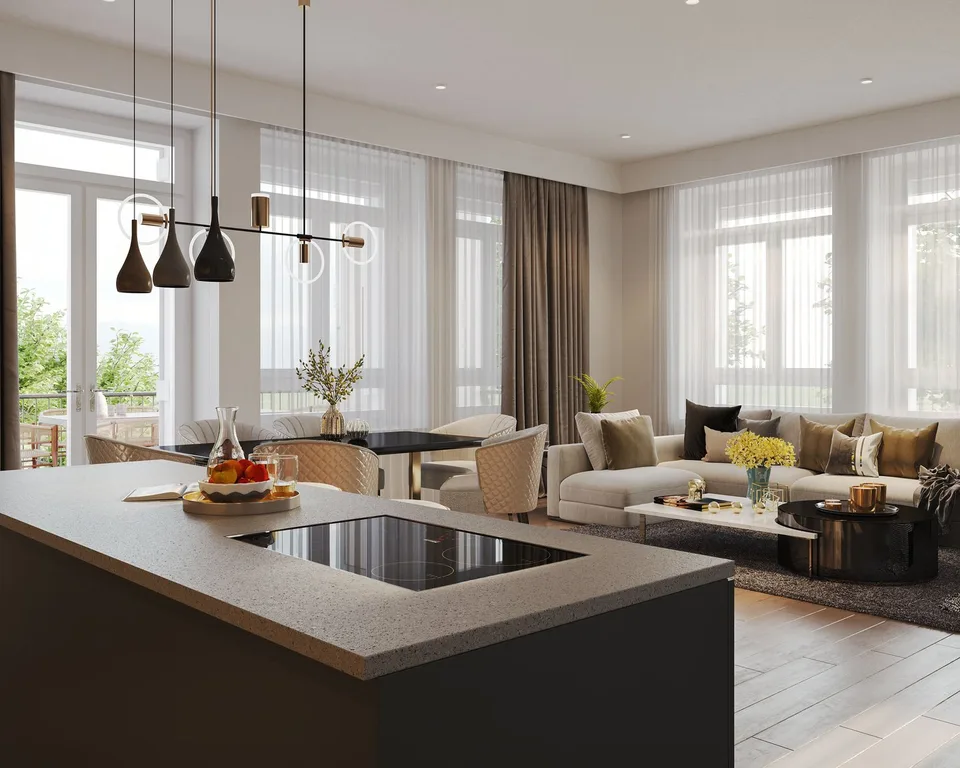 Peaceful, spacious and stylish living with a far-reaching view – photo 11 of 22