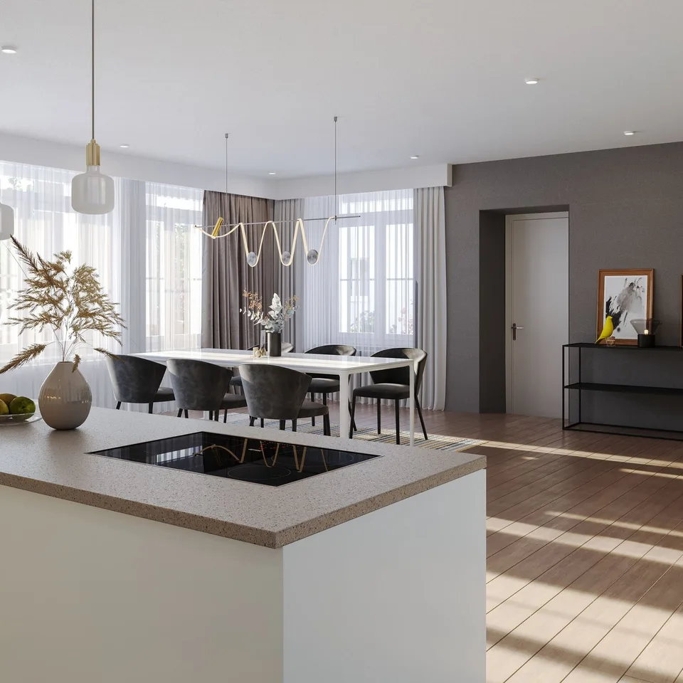 Peaceful, spacious and stylish living with a far-reaching view – photo 4 of 22