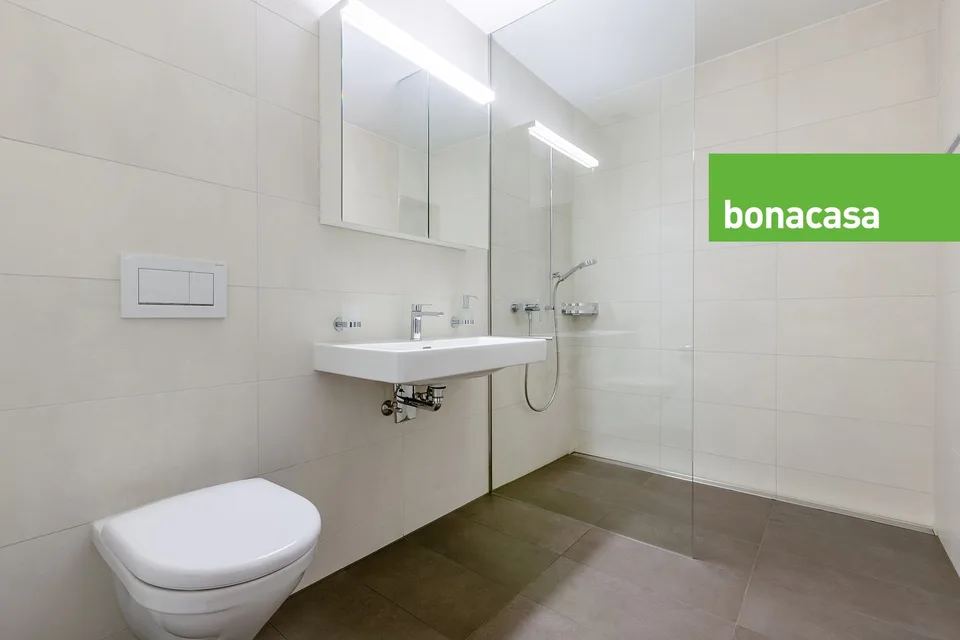 New 3.5-room apartment on the ground floor - with bonacasa!